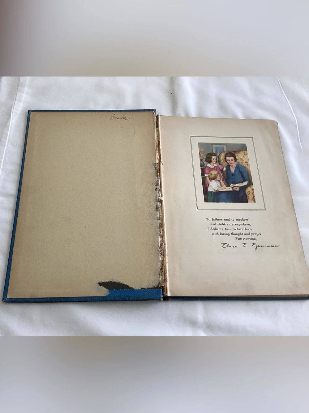 Vtg. 1939 original Hardcover, blue cloth cover and binding. Hardcover Edition